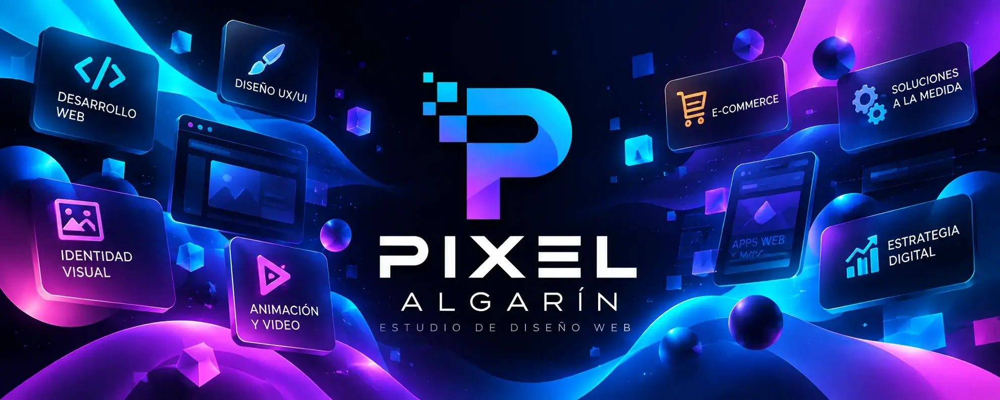 Fachada o trabajo de Pixel Algarín