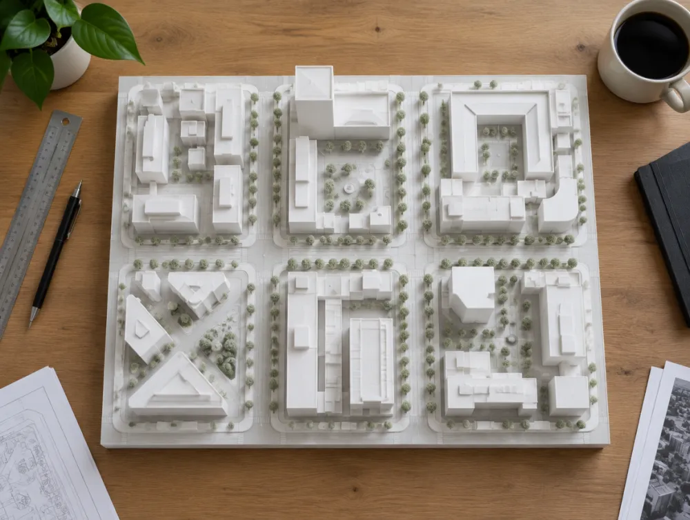 Maquetas arquitectónicas impresas en 3D, foto 2 de 4